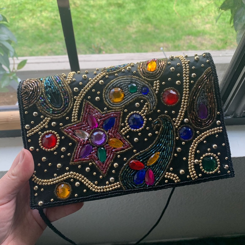 Beaded cross body bag!